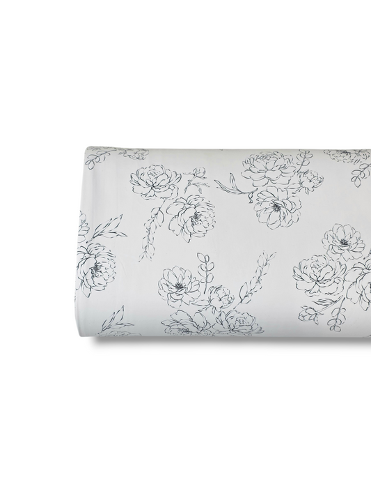 * Unique Design * Tricot Knit Modern Elegance White