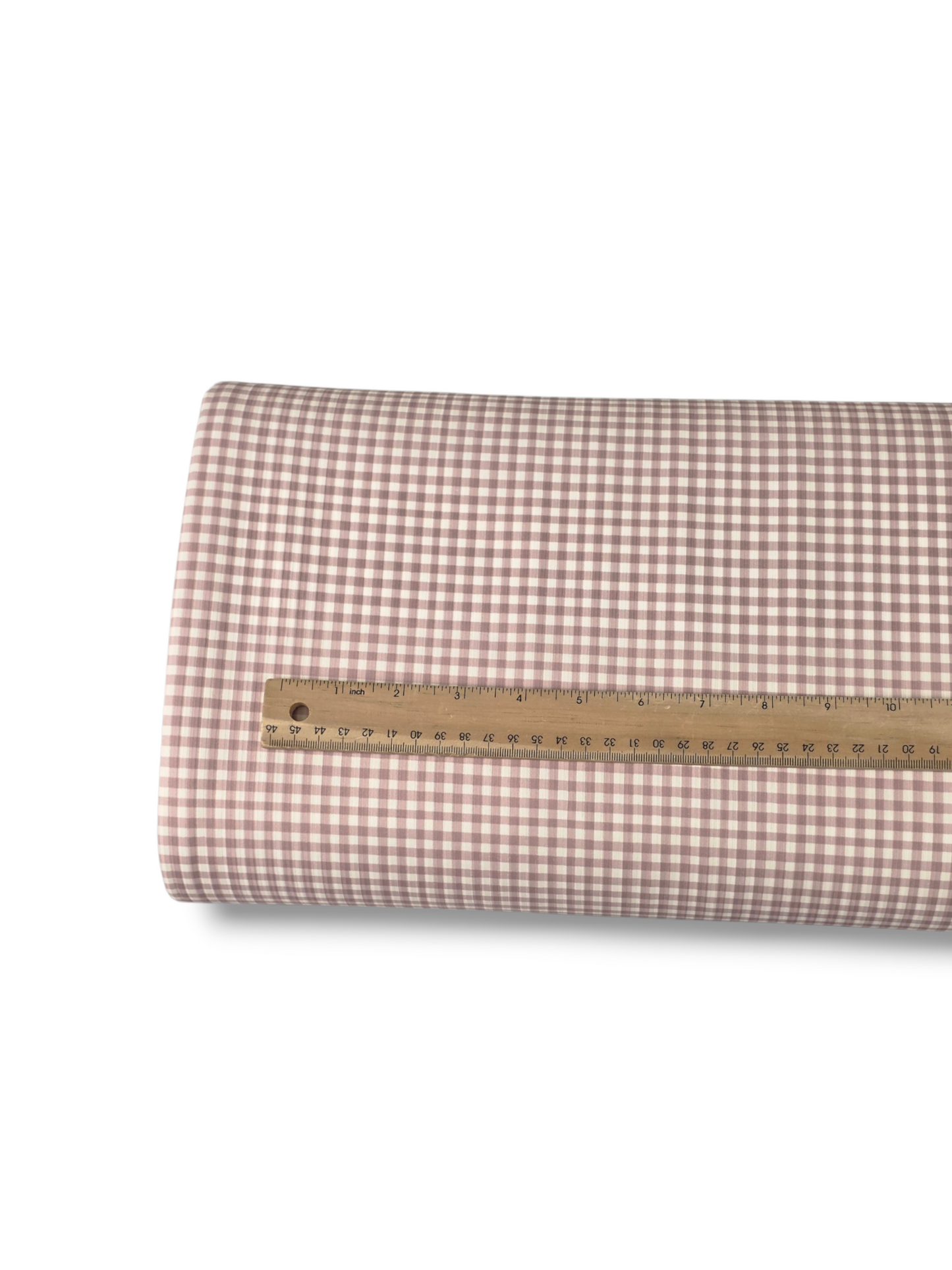 *Unique Design* Willow Ribbed Knit Gingham Check Rose