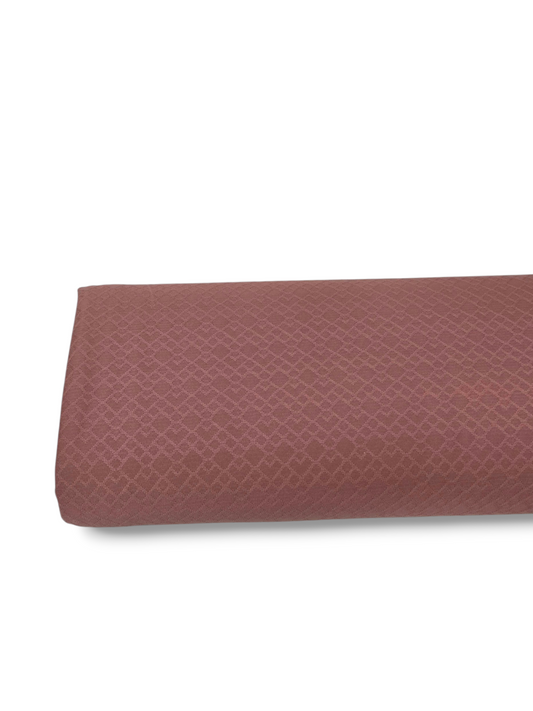 Geo Knit Mahogany Solid