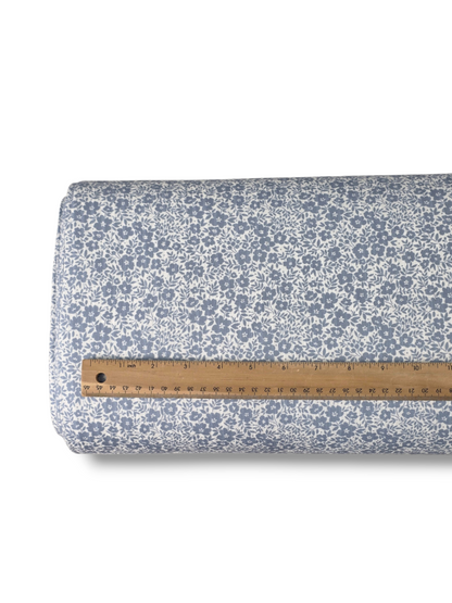 * Unique Design * Ribbed Knit Cotton Feel Petite Garden Light Denim