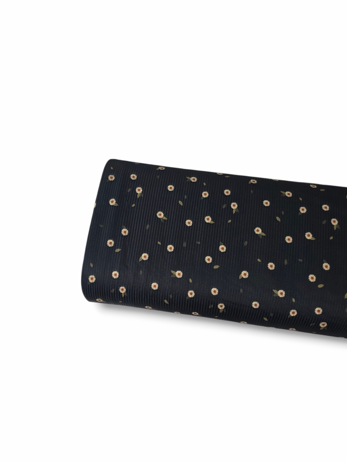*Unique Design* Willow Ribbed Knit Desert Daisies Black