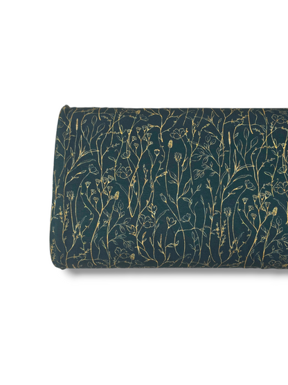 * Unique Design * Cloud Poly Golden Whispers Midnight Blue
