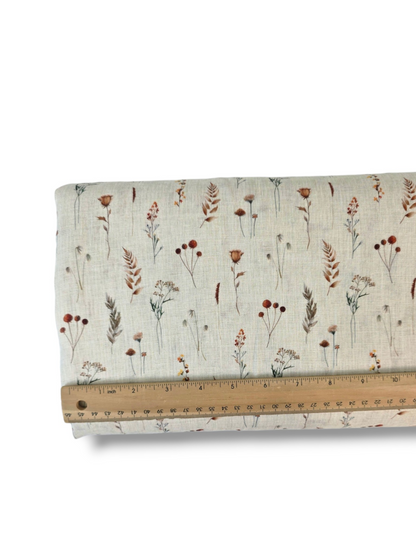 * Unique Design * Linen Flower Market