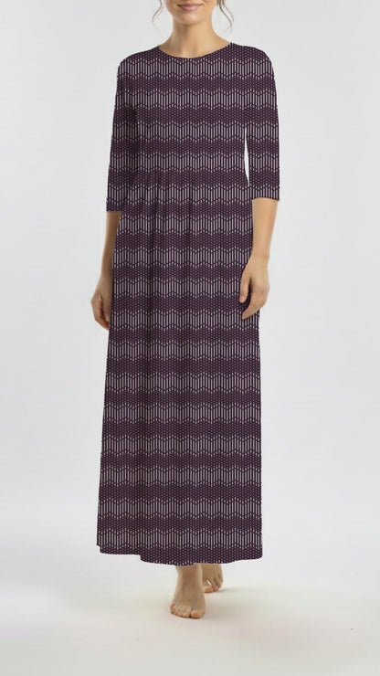 Pineskin Whitecap Chevron Plum