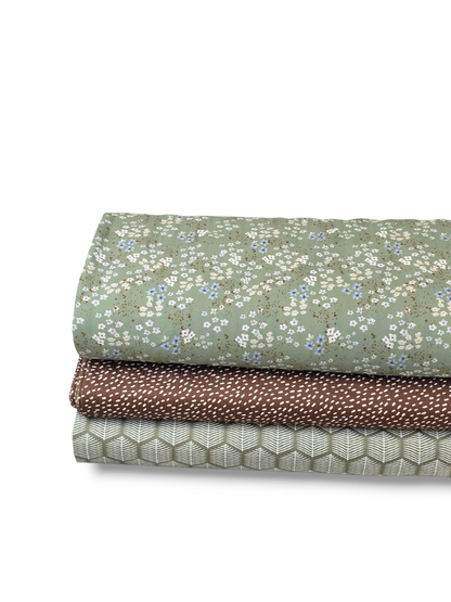 * Unique Design * Crinkled Crepe Meadow Mist Sage