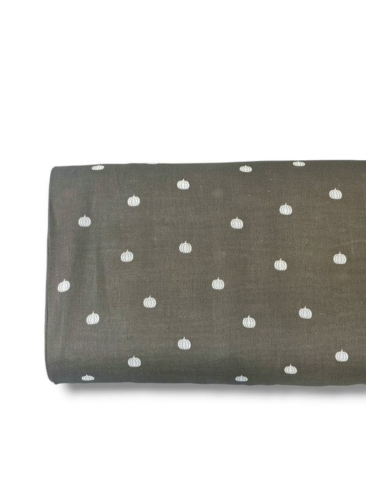 * Unique Design * Linen Pumpkin Patch Woodland Olive