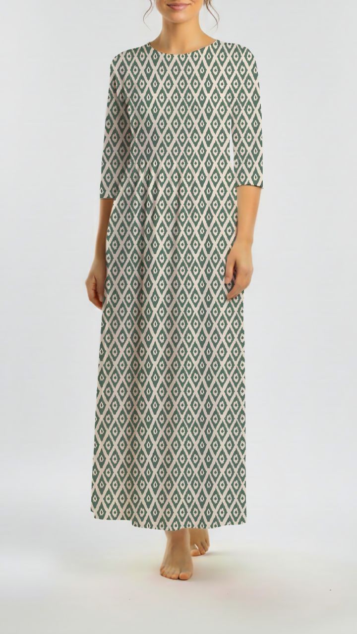*Unique Design* Willow Ribbed Knit Country Aztec Hunter