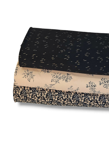 Dream Crepe Foil Black