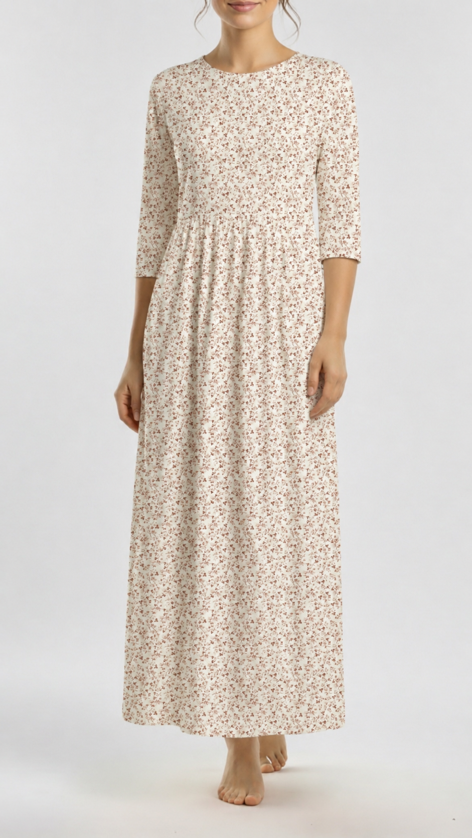 Cotton Linen Farmstead Floral