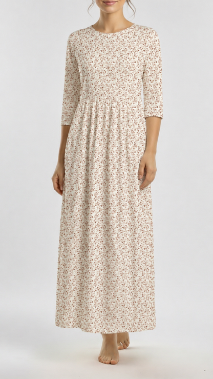 Cotton Linen Farmstead Floral