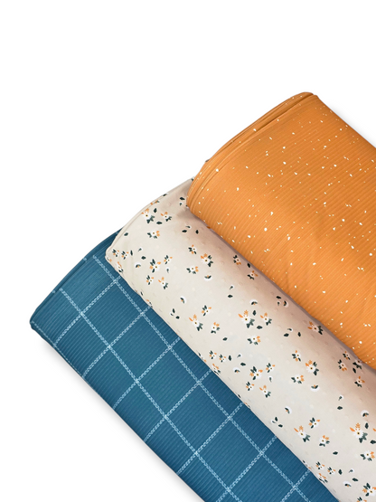 *Unique Design* Swiss Dot Knit Minimal Meadow Tan