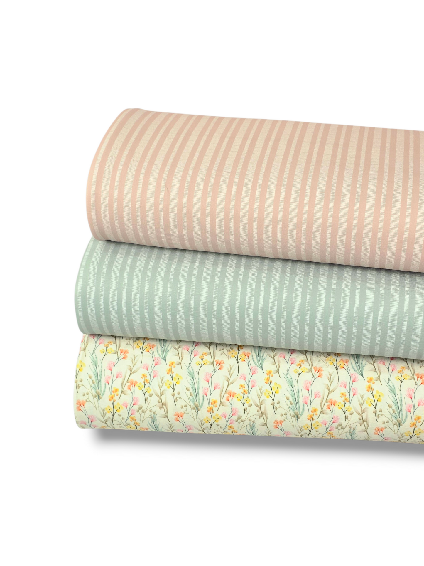 *Unique Design* Cloud Poly Keepsake Stripe Sage