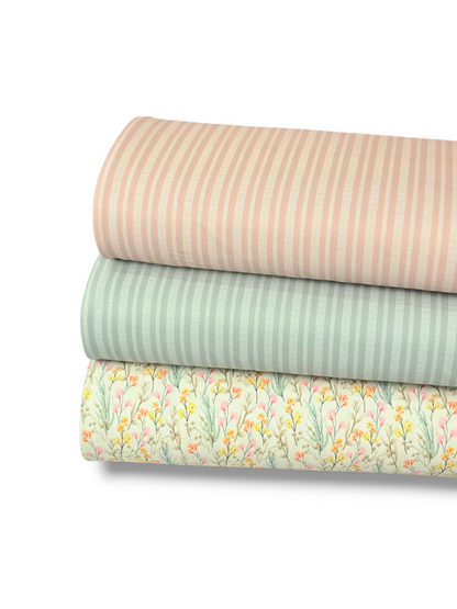 *Unique Design* Cloud Poly Keepsake Stripe Sage