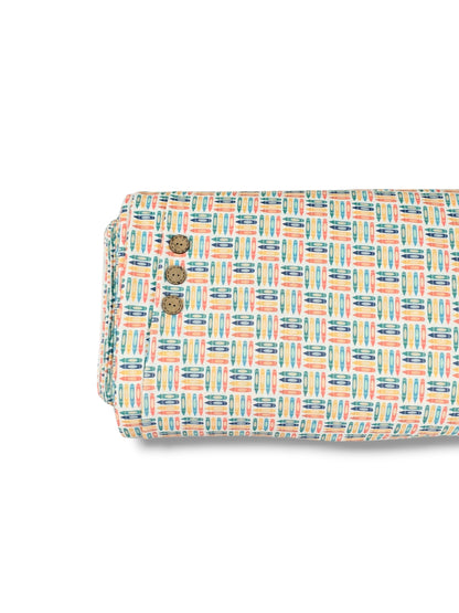 *Unique Design* Swiss Dot Knit Crayon Color Pop White