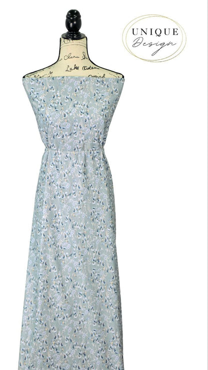*Unique Design* Swiss Dot Knit Frosted Iris Powder