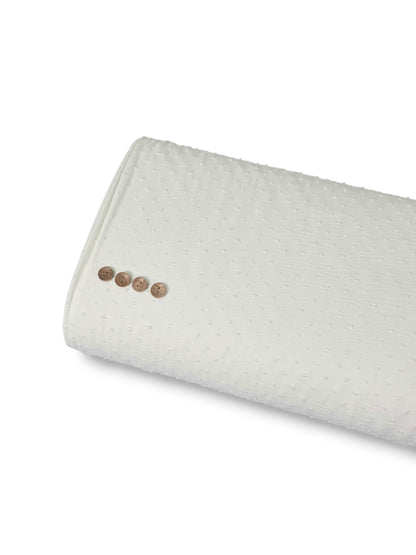 Poly Dainty Dot White