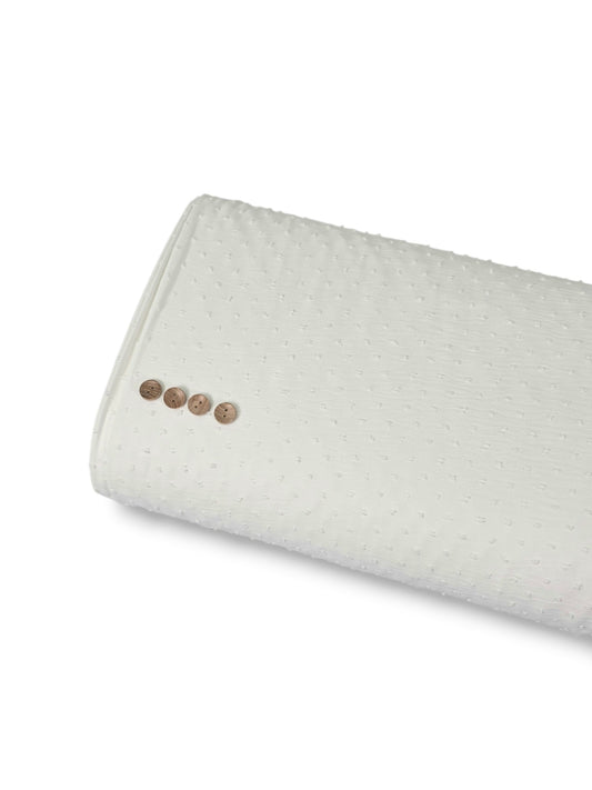 Poly Dainty Dot White