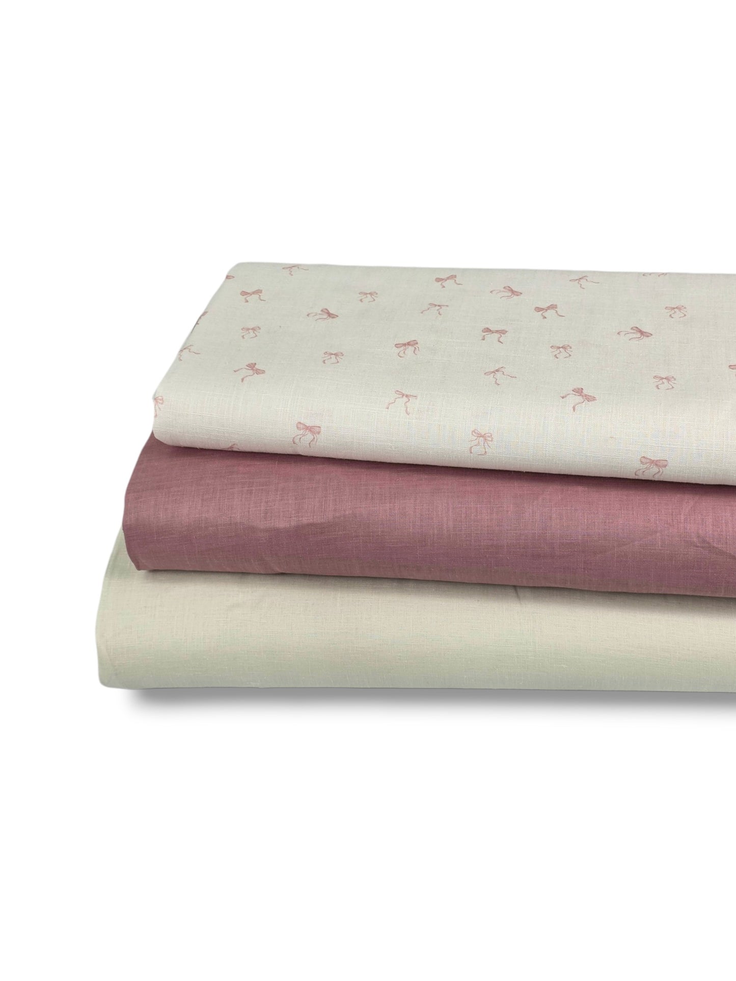 Summer Rose Solid Linen