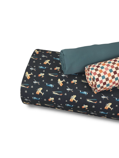 *Unique Design* Liverpool Vintage Flight Black