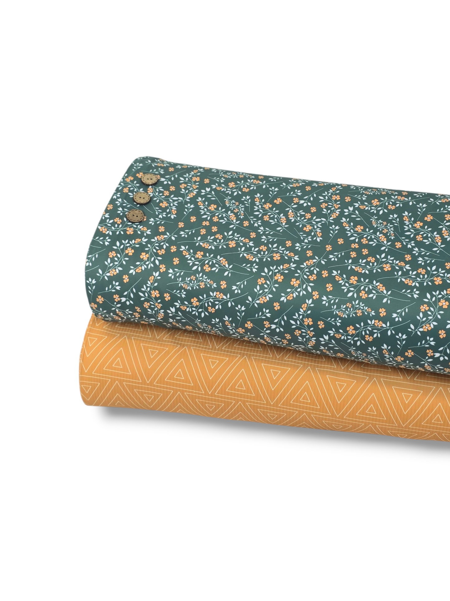 *Unique Design* Tricot Knit Wildflower Whisper Teal