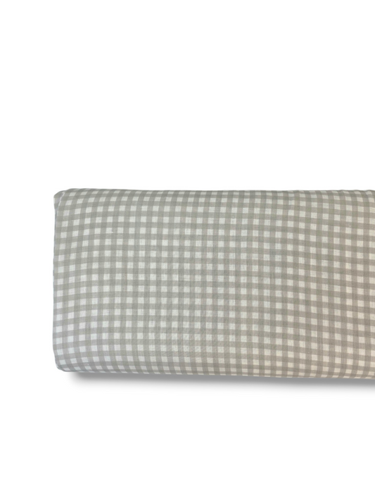 * Unique Design * Linen Farmhouse Plaid Honey