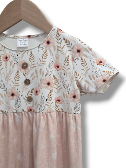 18-24 Month Brushed Floral Dress