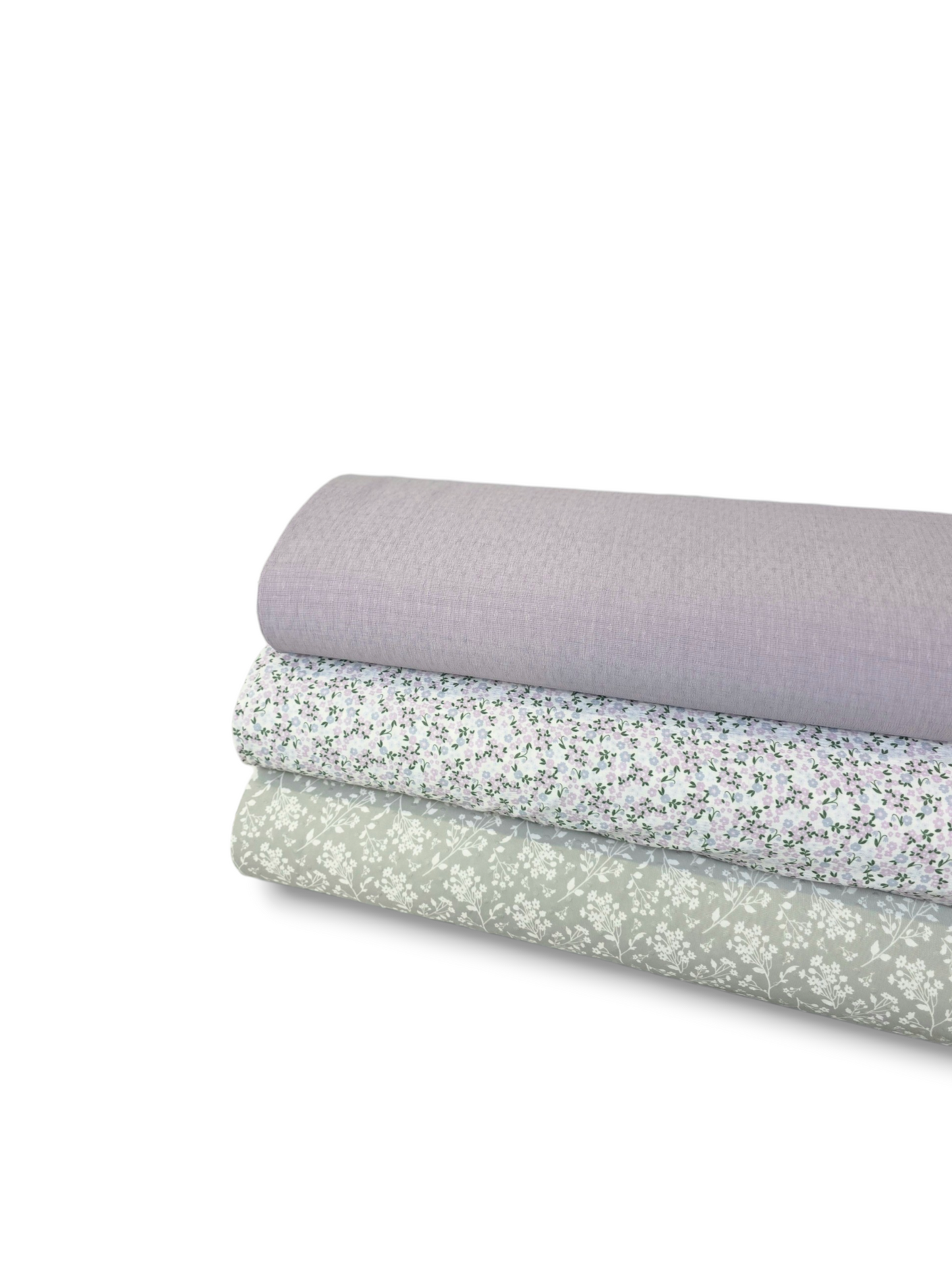 * Unique Design * Crinkled Crepe Micro Posies Lavender