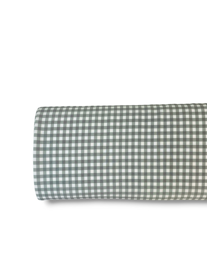 * Unique Design * Ribbed Knit Cotton Feel Farmhouse Plaid Spruce