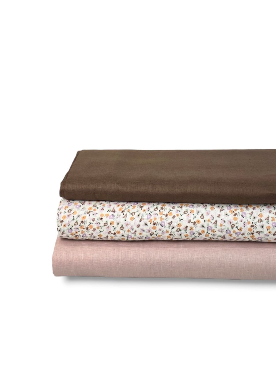 * Unique Design * Linen Posy Pop White