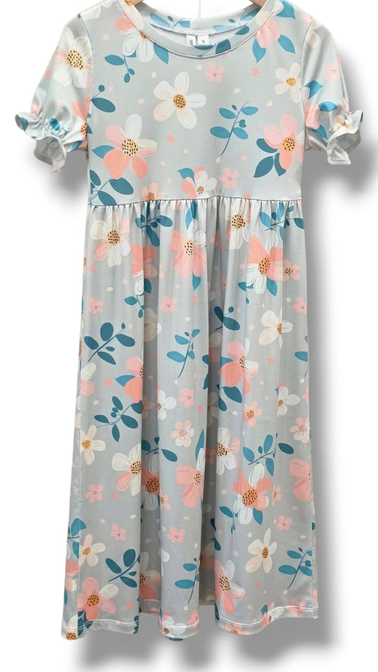 4T Dty  Summer Posies Dress
