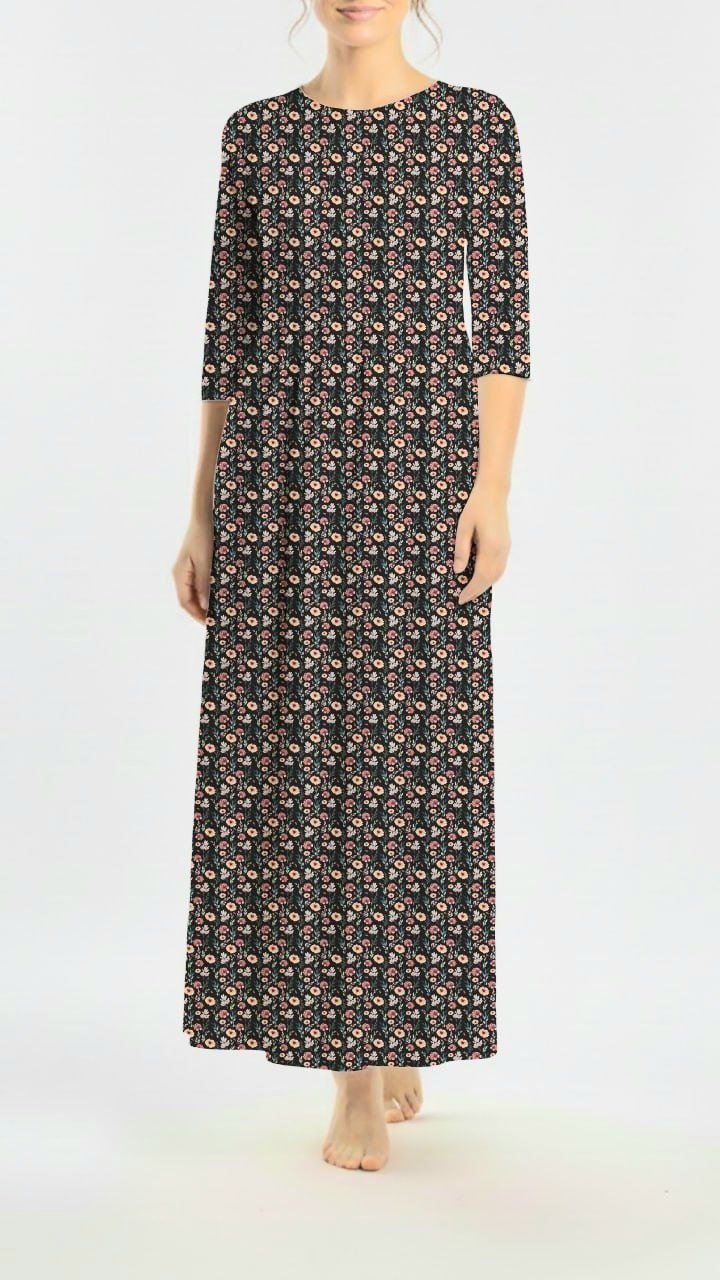 Swiss Dot Knit Brilliant Botanicals