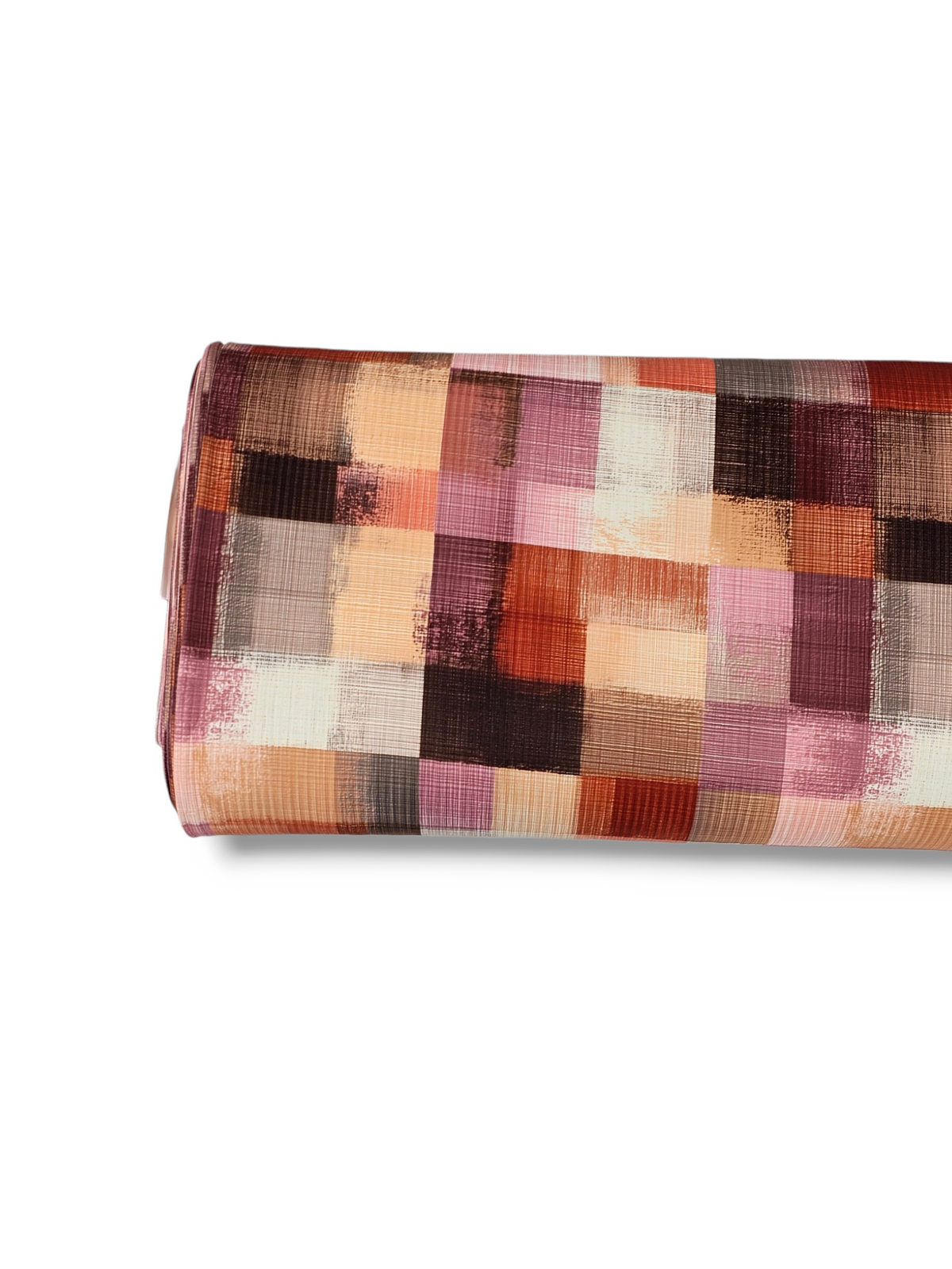 *Unique Design* Willow Ribbed Knit Canvas Plaid