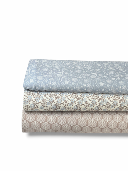 Swiss Dot Knit Evening Reverie Sky Blue
