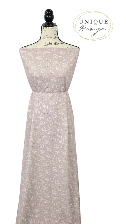 * Unique Design * Cloud Poly Ivory Petal Soft Lavender