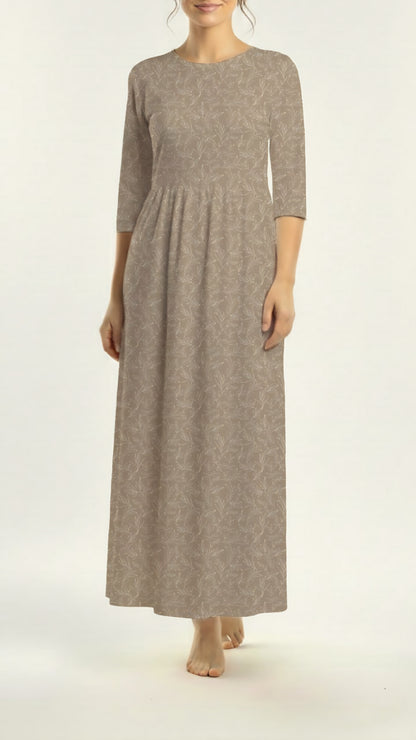 *Unique Design* Willow Ribbed Knit Soft Willow Tan