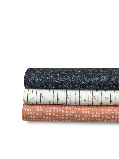 *Unique Design* Pineskin Modern Foliage Black