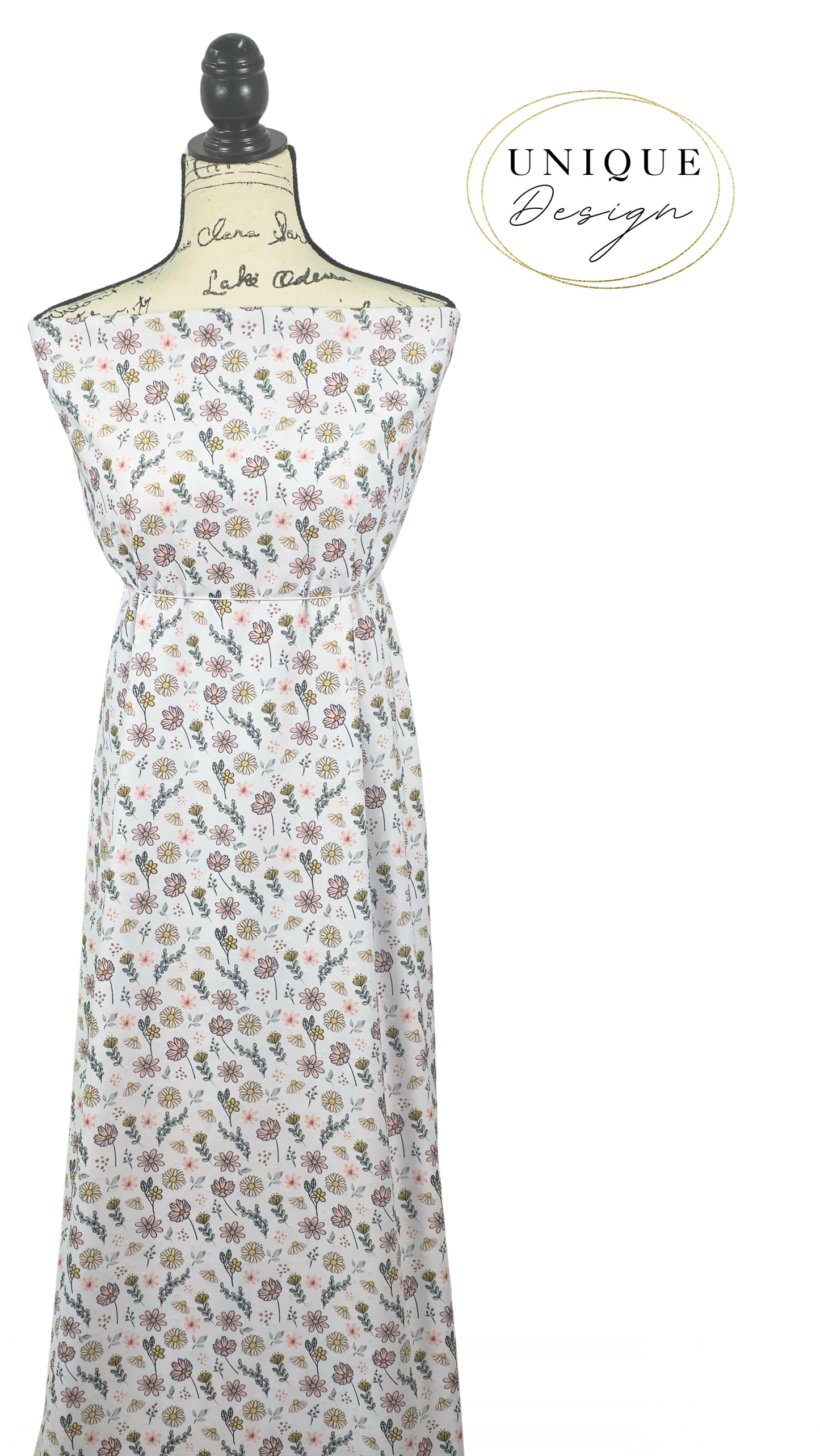 * Unique Design * Swiss Dot Knit Springtime Whisper