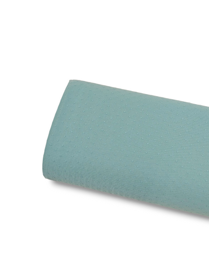 Swiss Dot Knit Teal