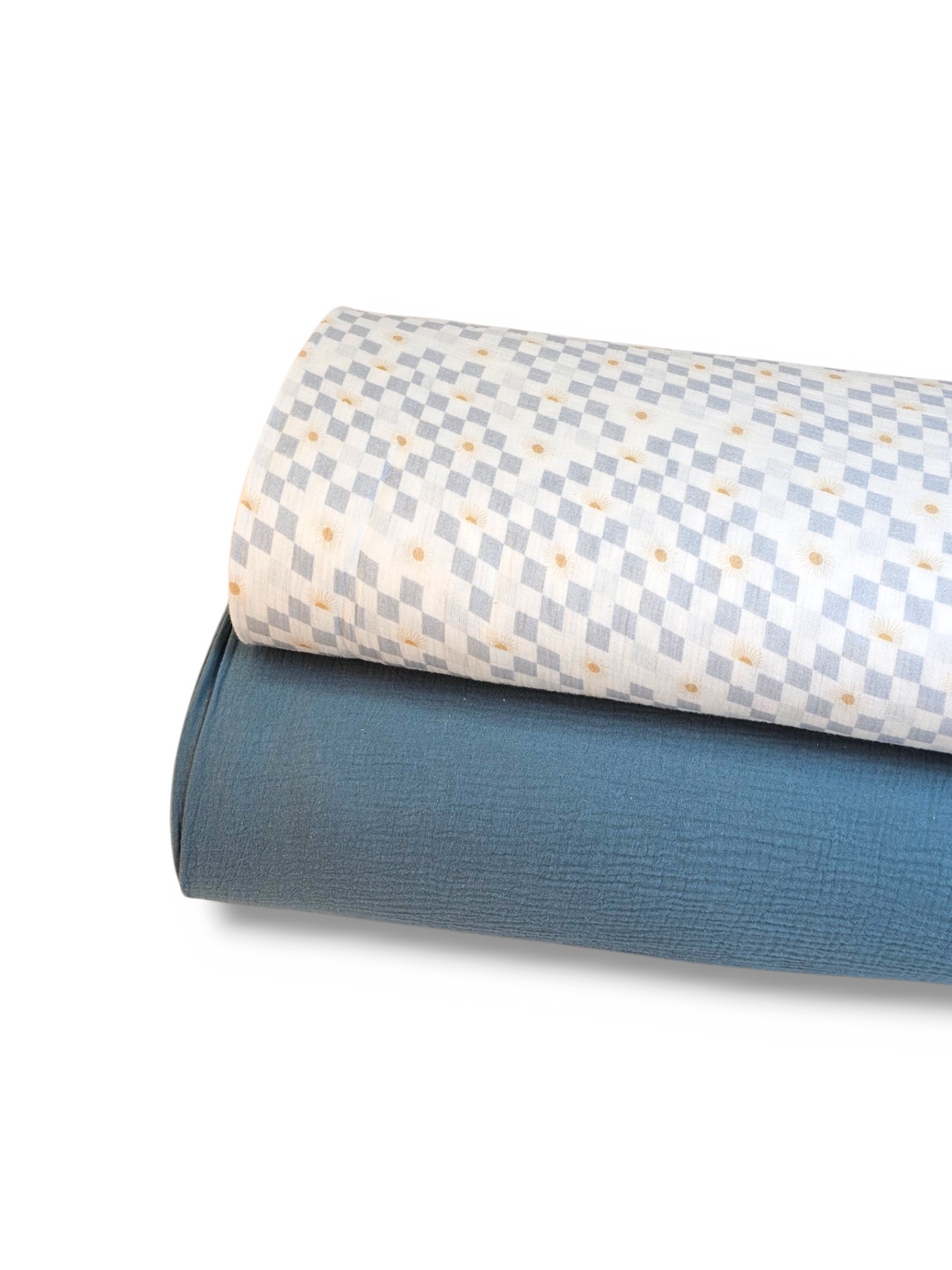 Cotton Crinkle Solid Teal