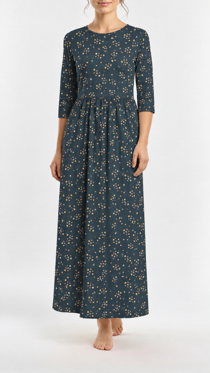 * Unique Design * Swiss Dot Knit Micro Spring Toss Denim
