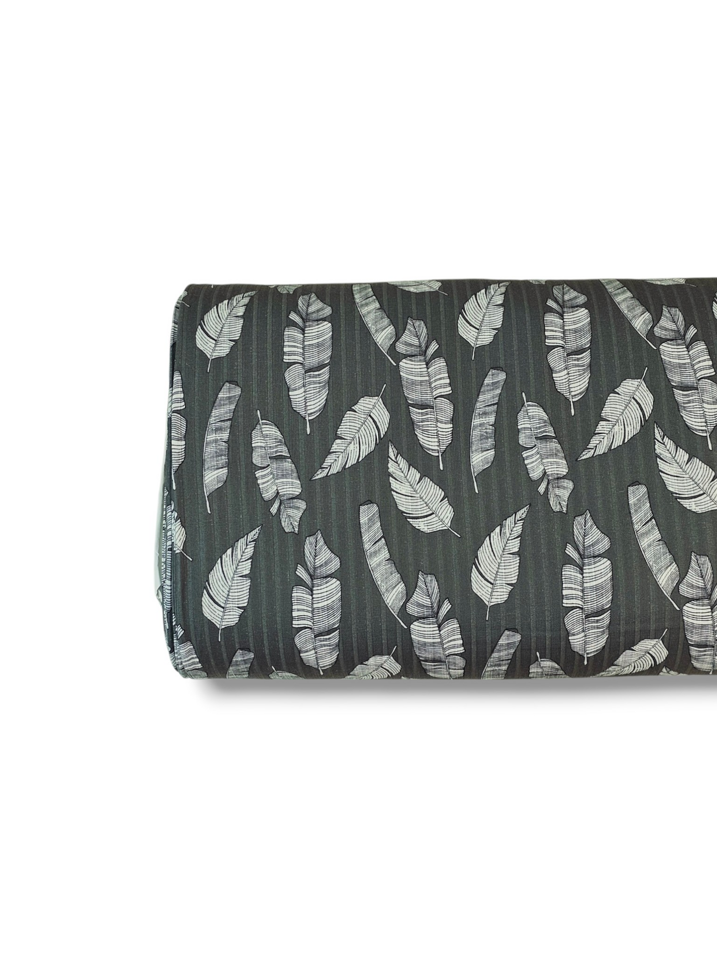 * Unique Design * Ribbed Knit Cotton Feel Modern Oasis Moss Green