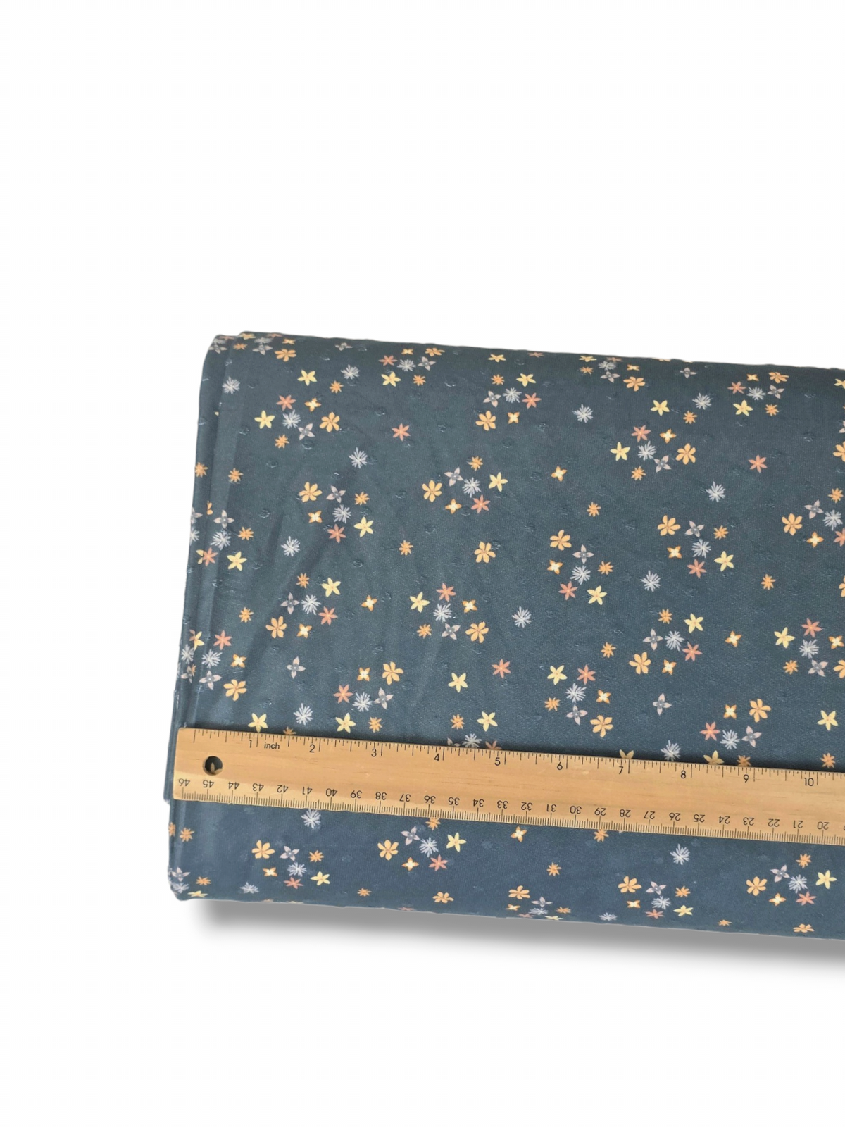* Unique Design * Swiss Dot Knit Micro Spring Toss Denim