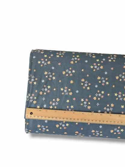 * Unique Design * Swiss Dot Knit Micro Spring Toss Denim