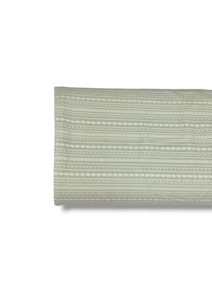 * Unique Design * Cloud Poly Botanical Stitch Sage