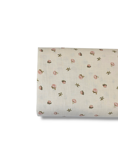 * Unique Design * Linen Antique Garden Cream