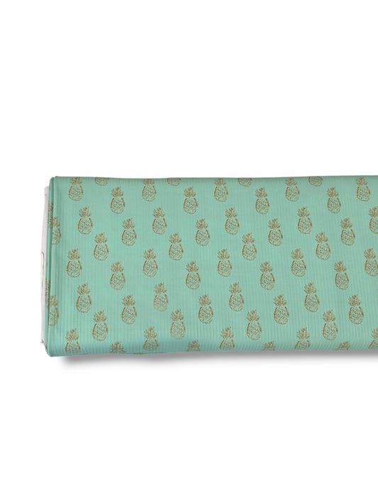 * Unique Design * Willow Ribbed Knit Pineapple Bliss Seafoam Green