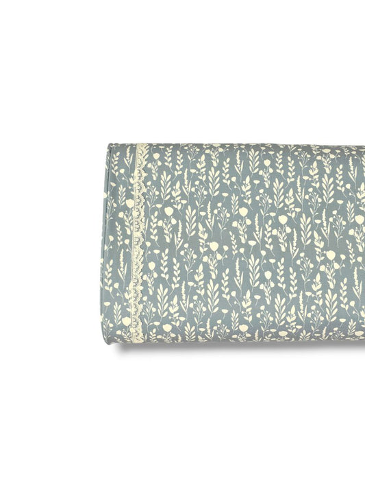 *Unique Design* Cloud Poly Trailing Sprigs Slate Blue