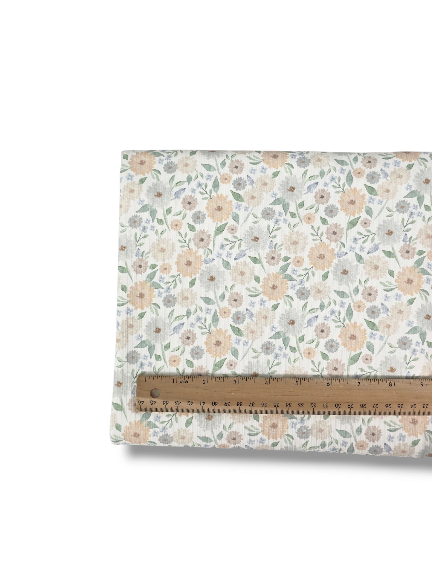 Reign Rib Knit Muted Meadow White